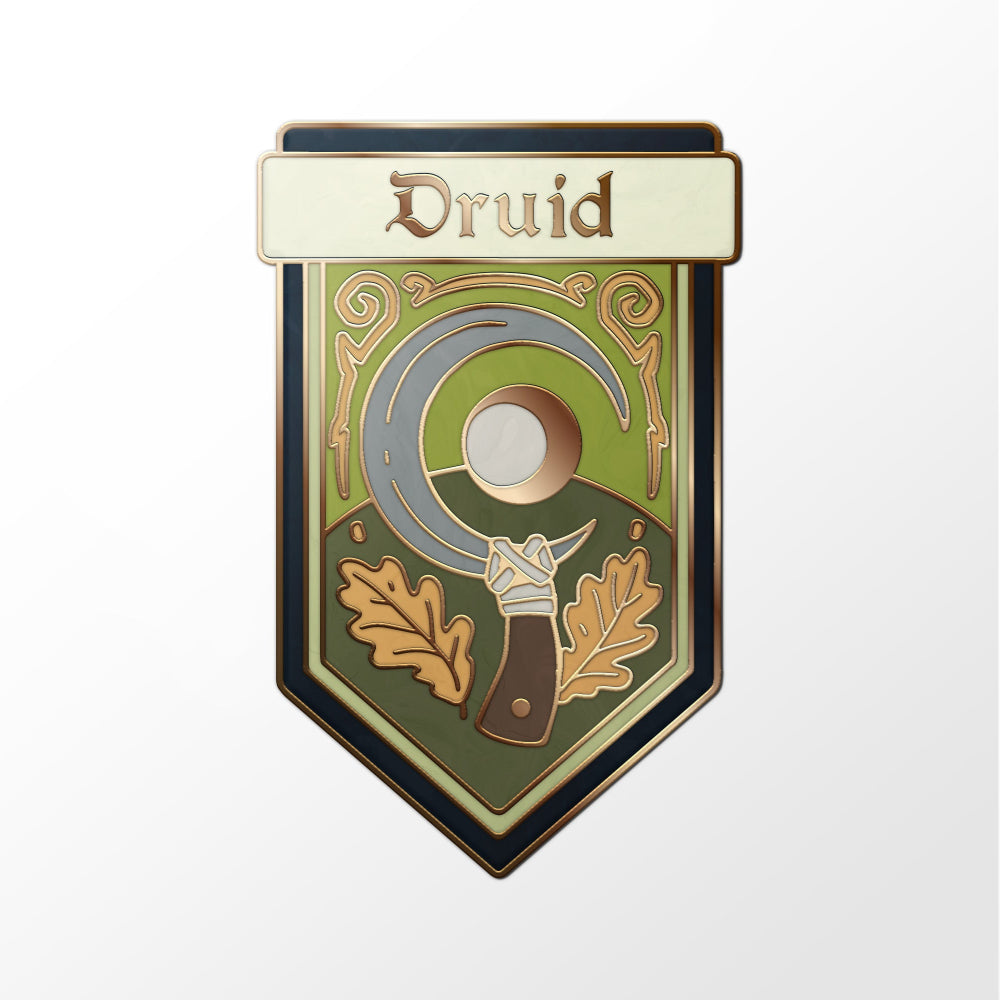 Norse Foundry Pins: D&D Class - Druid