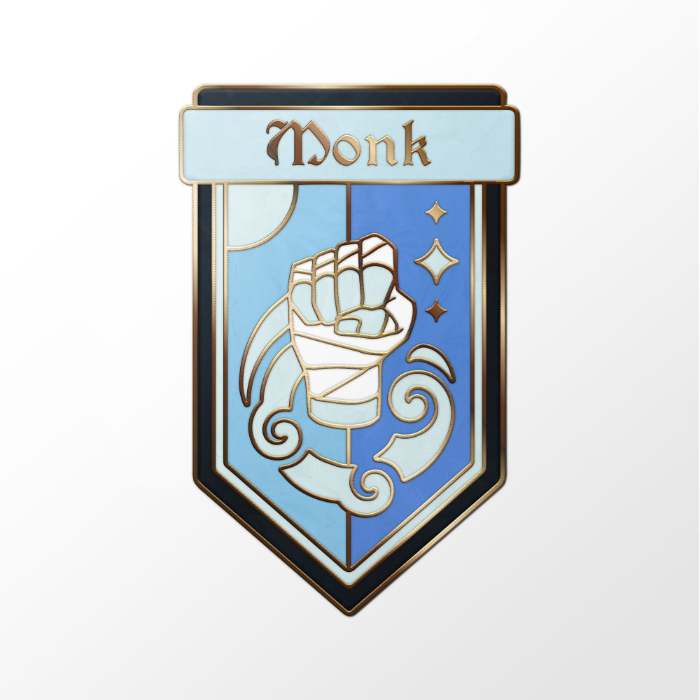 Norse Foundry Pins: D&D Class - Monk