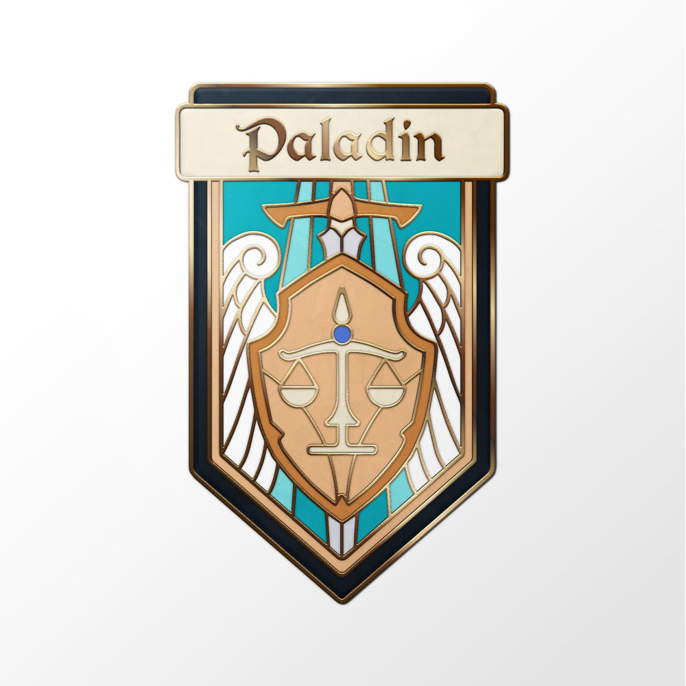 Norse Foundry Pins: D&D Class - Paladin