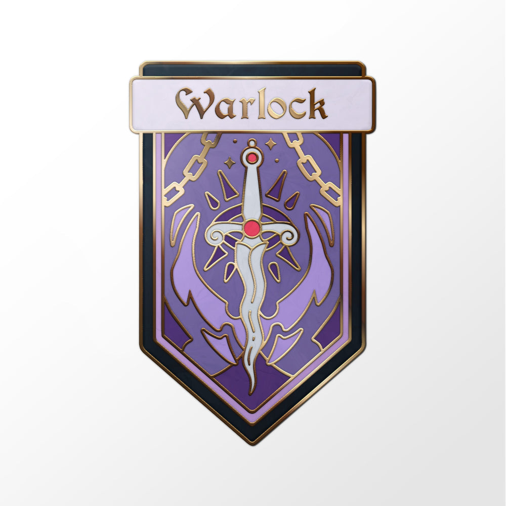 Norse Foundry Pins: D&D Class - Warlock