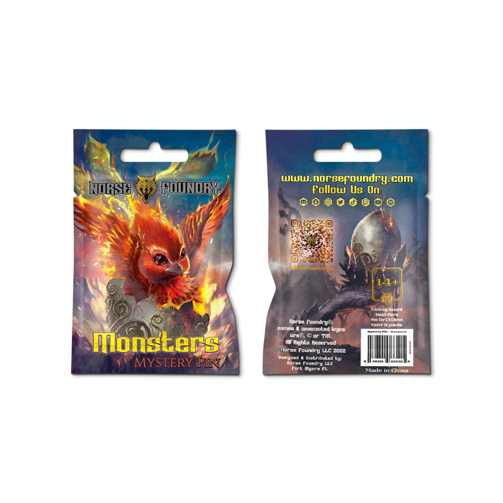 Norse Foundry: Mystery Pin - Monsters