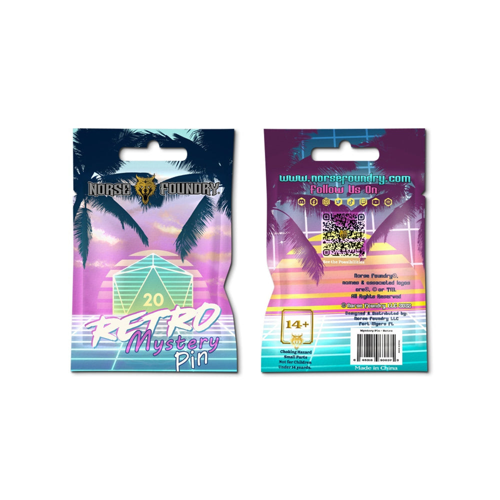 Norse Foundry: Mystery Pin - Retro