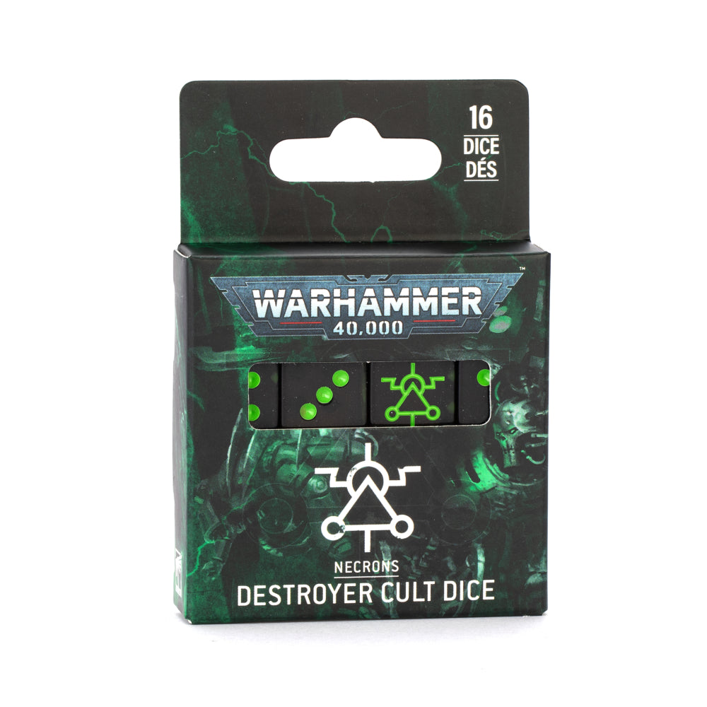 Warhammer 40,000 Dice: Necrons - Destroyer Cult