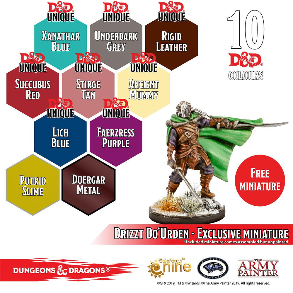 D&D: Nolzur's Marvelous Pigments - Underdark Paint Set