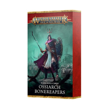 (PREORDER) Warscroll Cards: Ossiarch Bonereapers