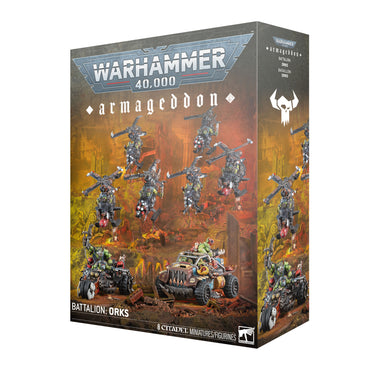 (PREORDER) Armageddon Battalion: Orks
