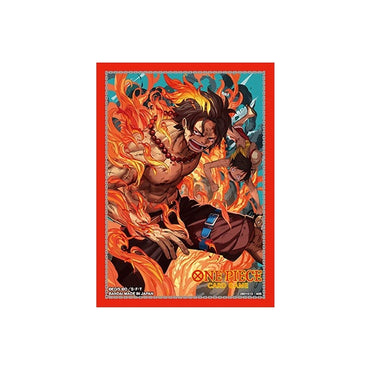 One Piece Sleeves: TCG+ Stores Exclusive Vol.5 - Portgas.D.Ace (70 Count)