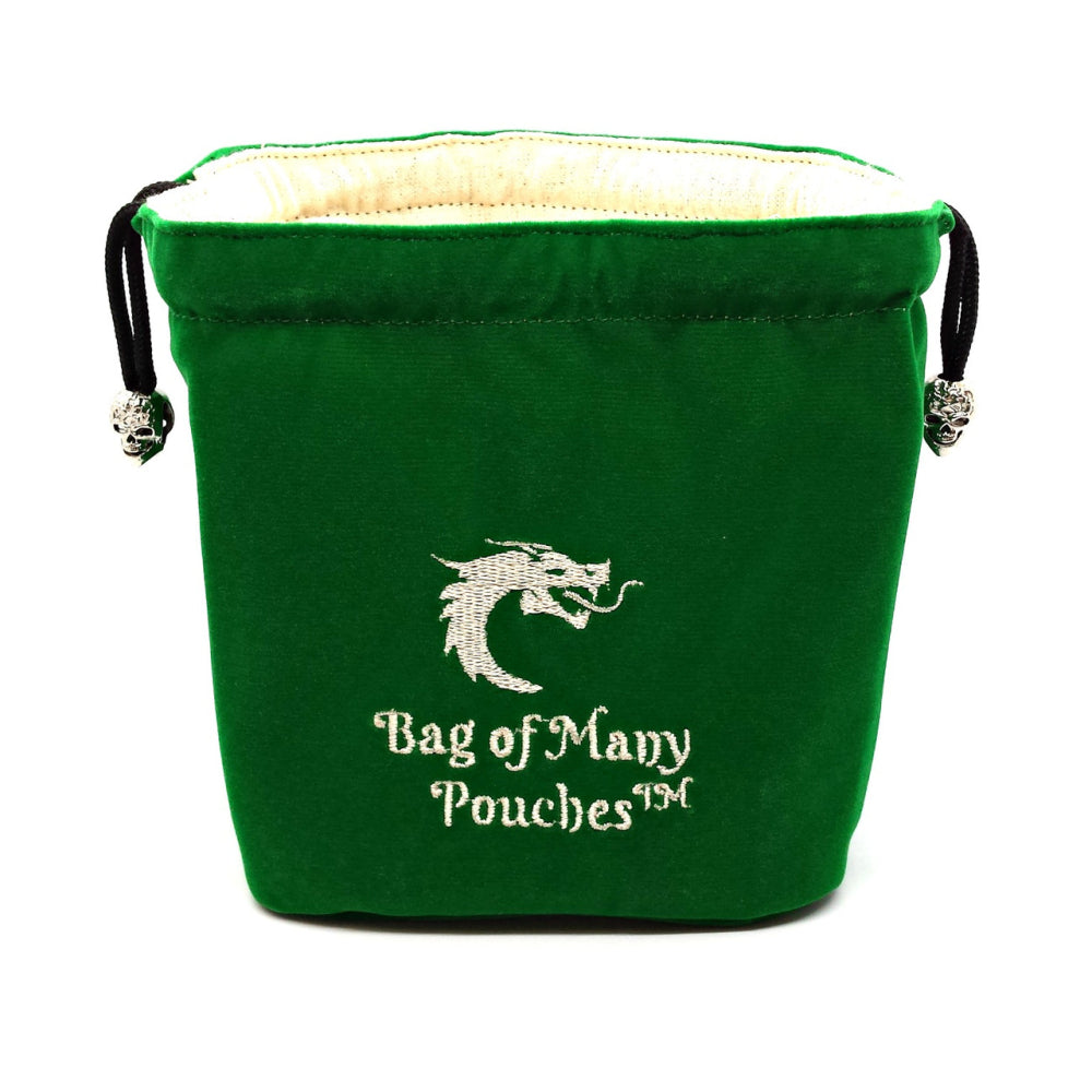 Old School Dice Bags: Bag of Many Pouches - Green
