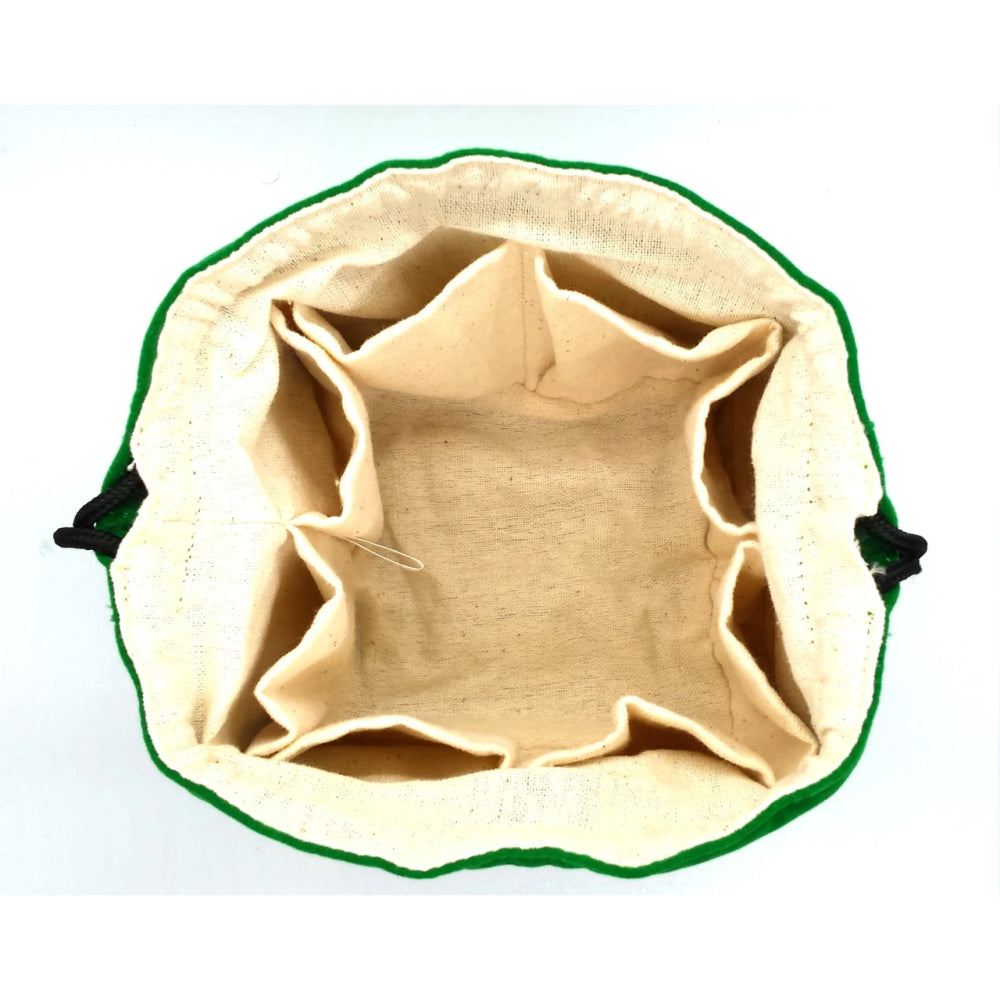 Old School Dice Bags: Bag of Many Pouches - Green