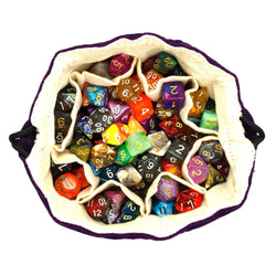 Old School Dice Bags: Bag of Many Pouches - Purple
