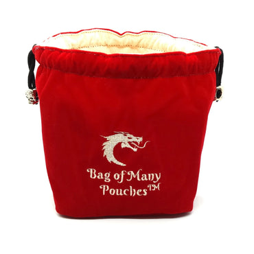 Old School Dice Bags: Bag of Many Pouches - Red