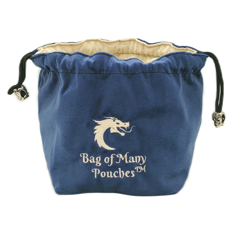 Old School Dice Bags: Bag of Many Pouches - Royal Blue