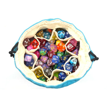 Old School Dice Bags: Bag of Many Pouches - Teal