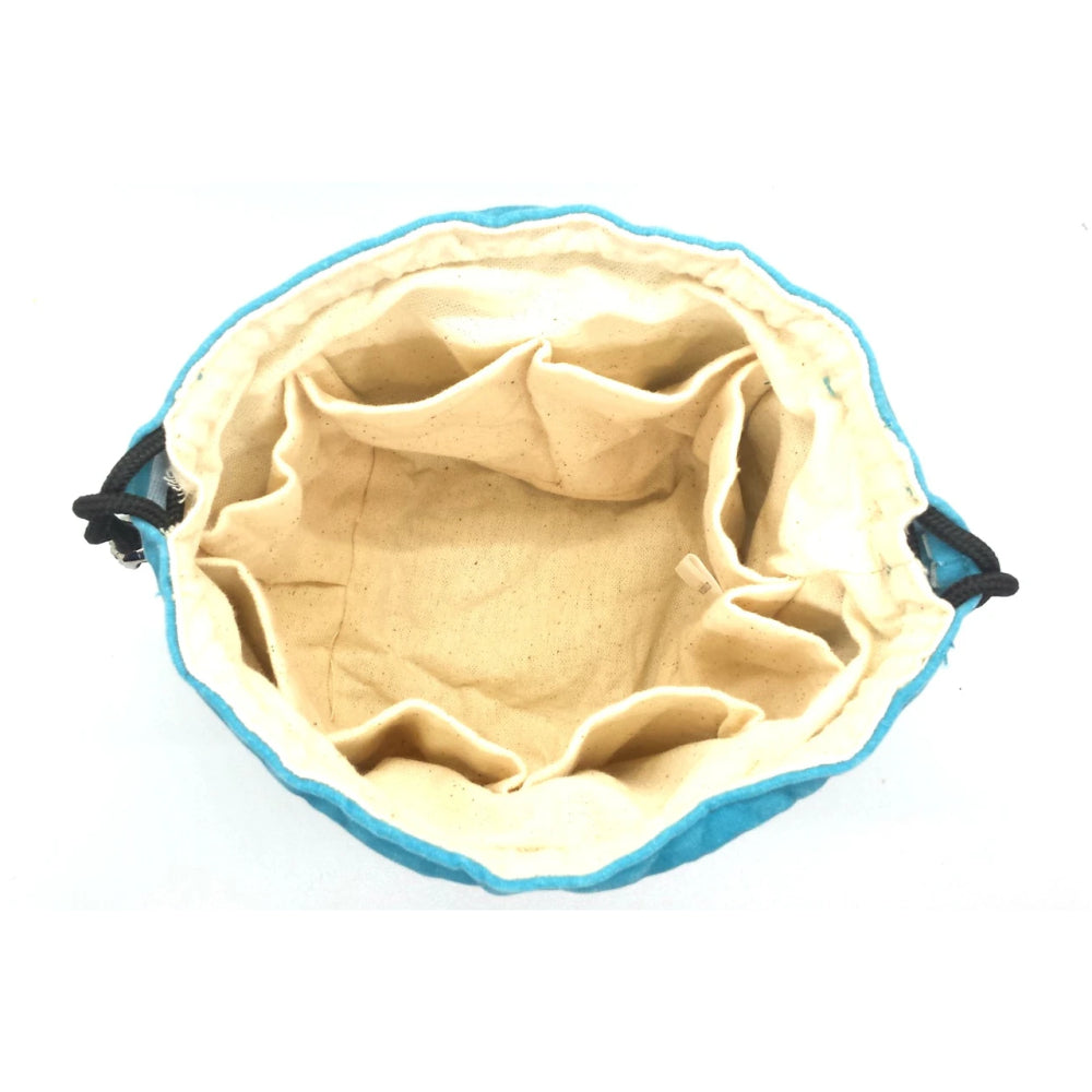 Old School Dice Bags: Bag of Many Pouches - Teal
