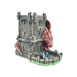 Old School Dice Tower: Dragon's Fury - Red