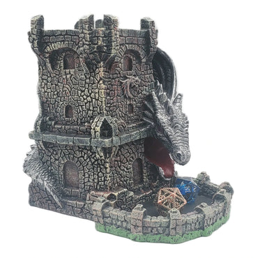 Old School Dice Tower: Dragon's Fury - Silver