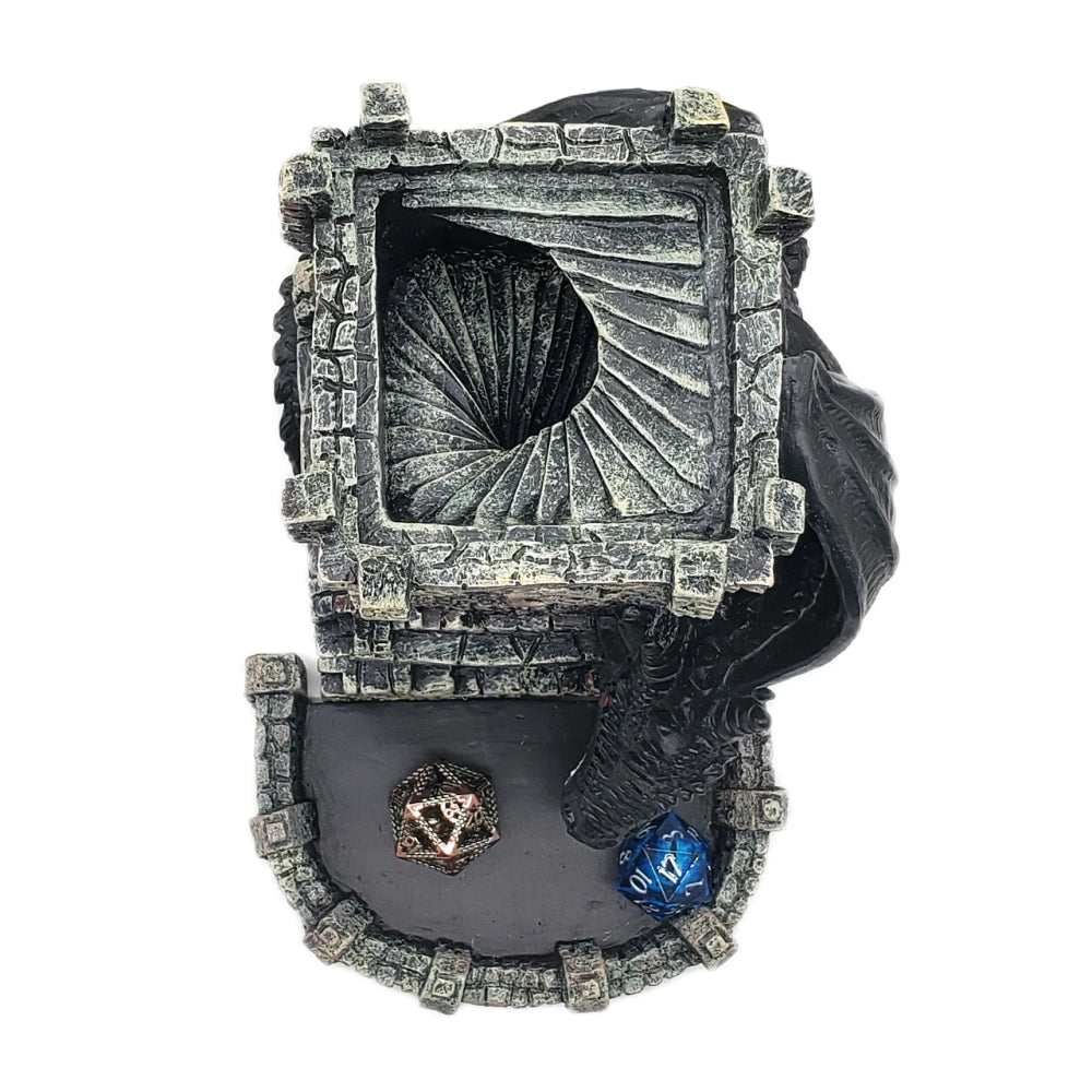 Old School Dice Tower: Dragon's Fury - Silver