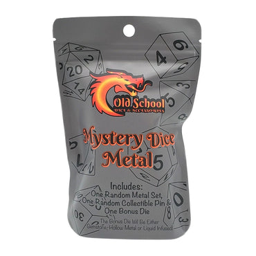 Old School Dice: Mystery Dice - Metal