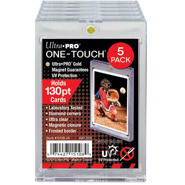 Ultra PRO: ONE-TOUCH Magnetic Card Holder - 130PT (5 Pack)