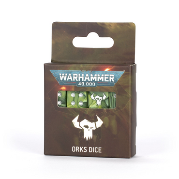 (PREORDER) Warhammer 40,000: Orks Dice