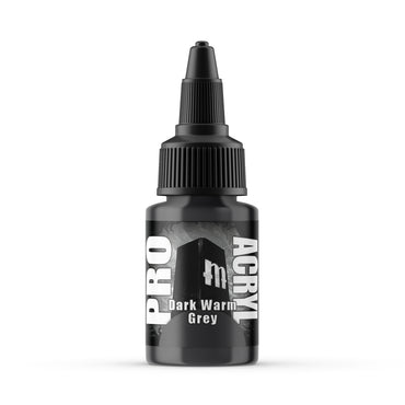 Monument Hobbies: Pro Acryl 016 - Dark Warm Grey (22ml)