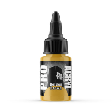 Monument Hobbies: Pro Acryl 017 - Golden Brown (22ml)