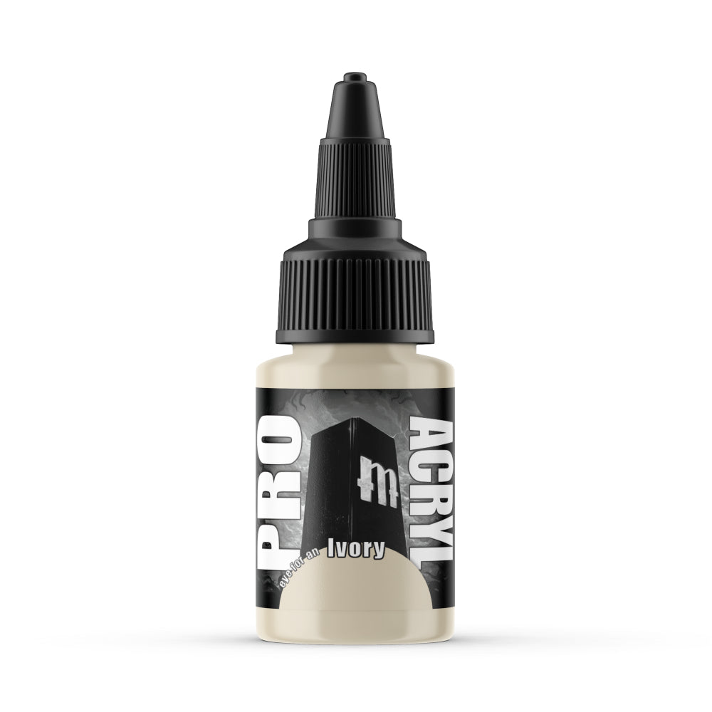 Monument Hobbies: Pro Acryl 023 - Ivory (22ml)