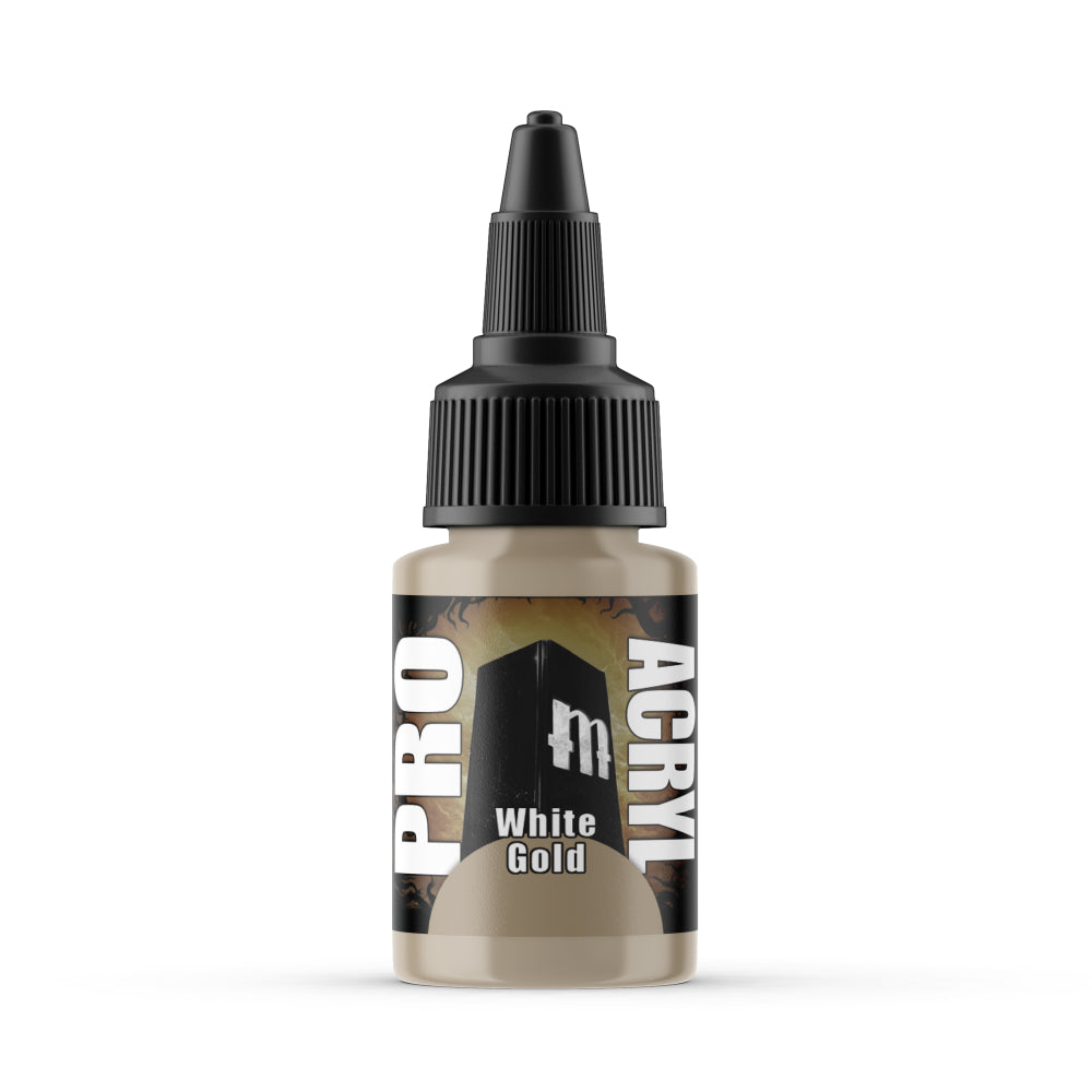 Monument Hobbies: Pro Acryl 029 - White Gold (22ml)