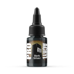 Monument Hobbies: Pro Acryl 030 - Dark Silver (22ml)
