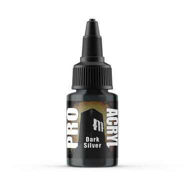 Monument Hobbies: Pro Acryl 030 - Dark Silver (22ml)