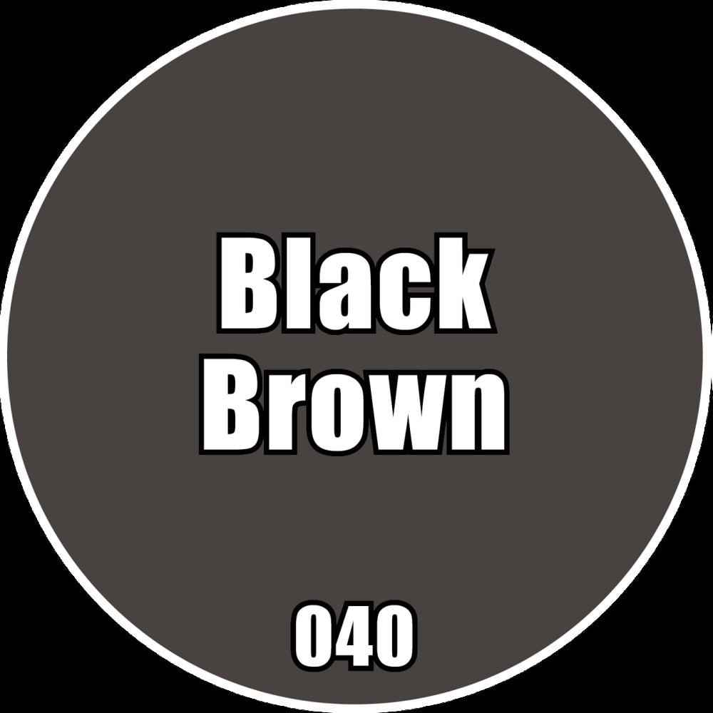 Monument Hobbies: Pro Acryl 040 - Black Brown (22ml)