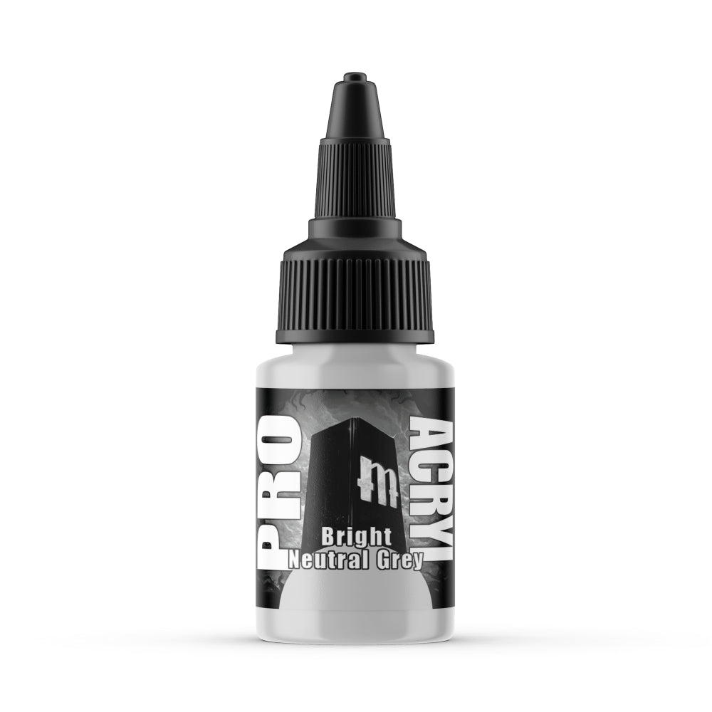 Monument Hobbies: Pro Acryl 045 - Bright Neutral Grey (22ml)
