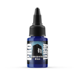 Monument Hobbies: Pro Acryl 046 - Transparent Blue (22ml)