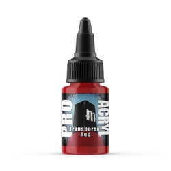 Monument Hobbies: Pro Acryl 047 - Transparent Red (22ml)