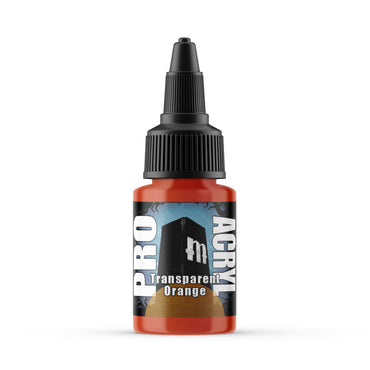 Monument Hobbies: Pro Acryl 050 - Transparent Orange (22ml)