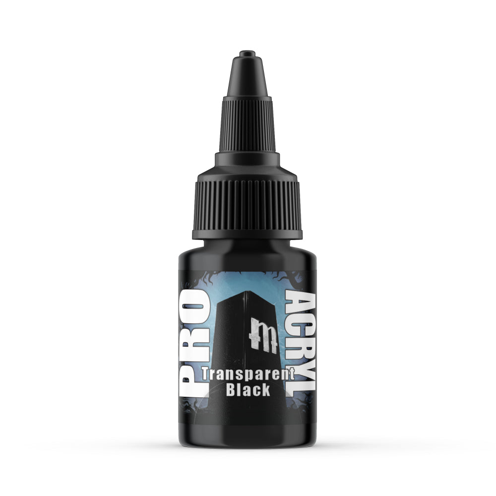 Monument Hobbies: Pro Acryl 053 - Transparent Black (22ml)