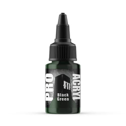 Monument Hobbies: Pro Acryl 057 - Black Green (22ml)