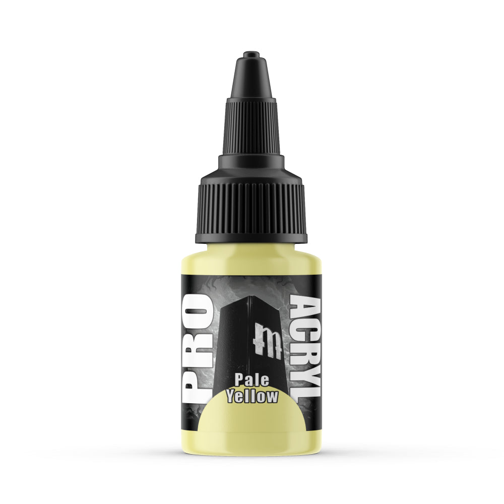 Monument Hobbies: Pro Acryl 060 - Pale Yellow (22ml)