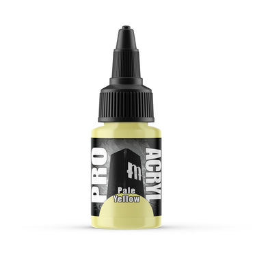 Monument Hobbies: Pro Acryl 060 - Pale Yellow (22ml)