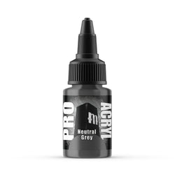 Monument Hobbies: Pro Acryl 075 - Neutral Grey (22ml)