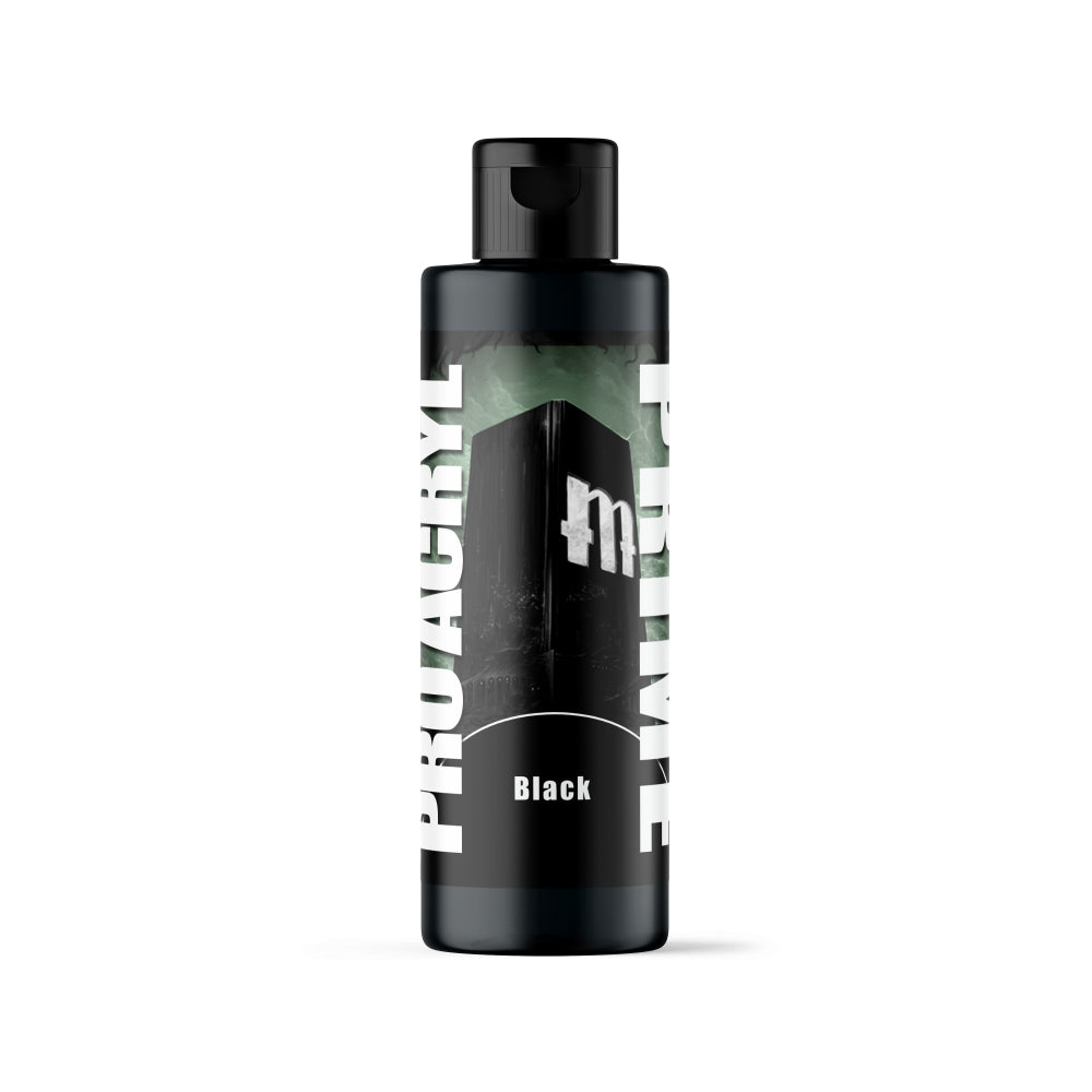 Monument Hobbies: Pro Acryl Primer 002 - Black (120ml)