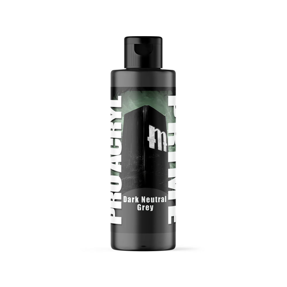 Monument Hobbies: Pro Acryl Primer 005 - Dark Neutral Grey (120ml)
