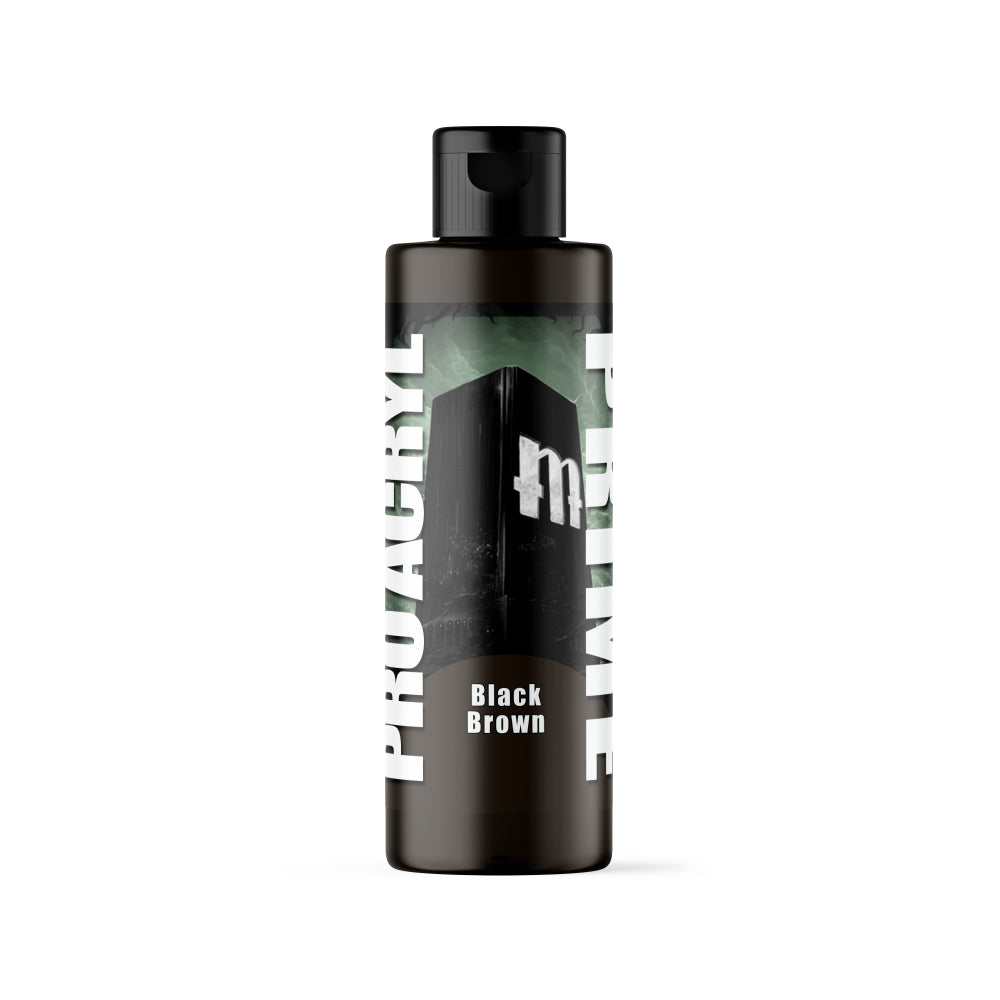 Monument Hobbies: Pro Acryl Primer 011 - Black Brown (120ml)