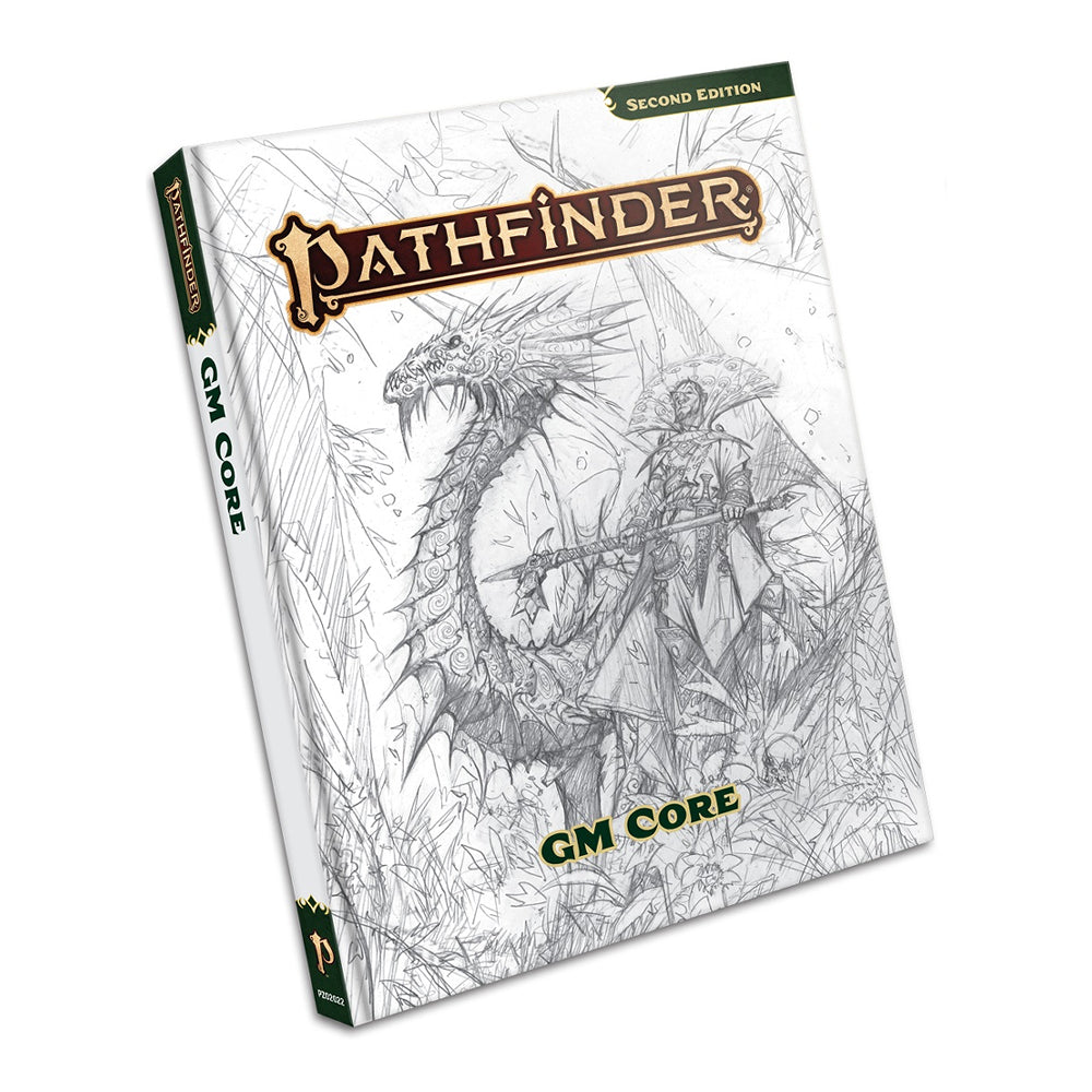 Pathfinder 2E: GM Core - Sketch Cover (Remaster)