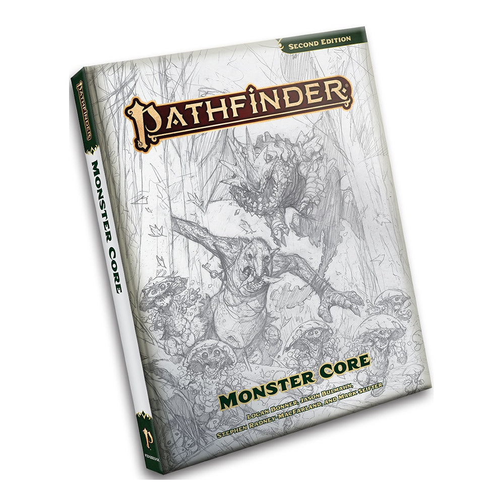 Pathfinder 2E: Monster Core - Sketch Cover (Remaster)
