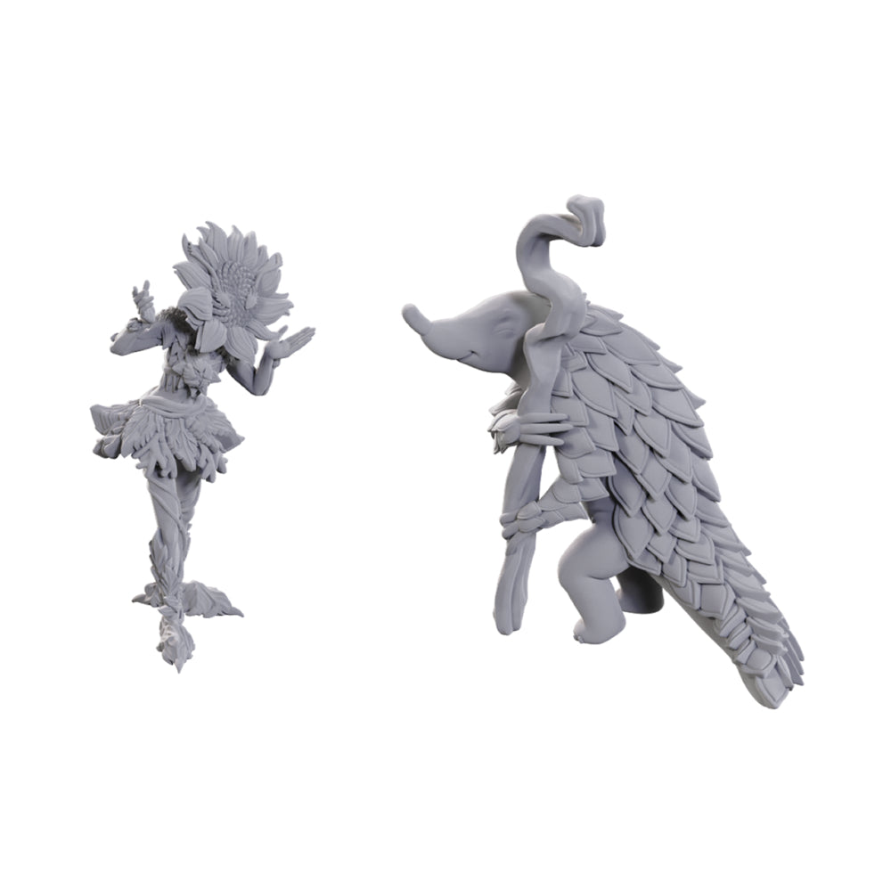 Pathfinder Minis: Sunflower Leshy and Fruit Leshy (Unpainted / WV25)