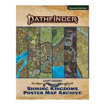 Pathfinder: Lost Omens - Shining Kingdoms Poster Map Archive