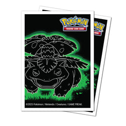 Pokemon APEX Sleeves: Neon Kanto - Venusaur (105 Count / Ultra PRO)
