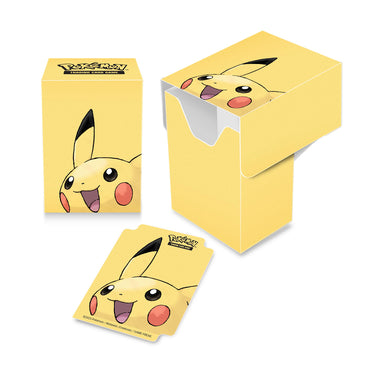 Pokemon Deck Box: Full-View - Pikachu 2025 (Holds 75 / Ultra PRO)