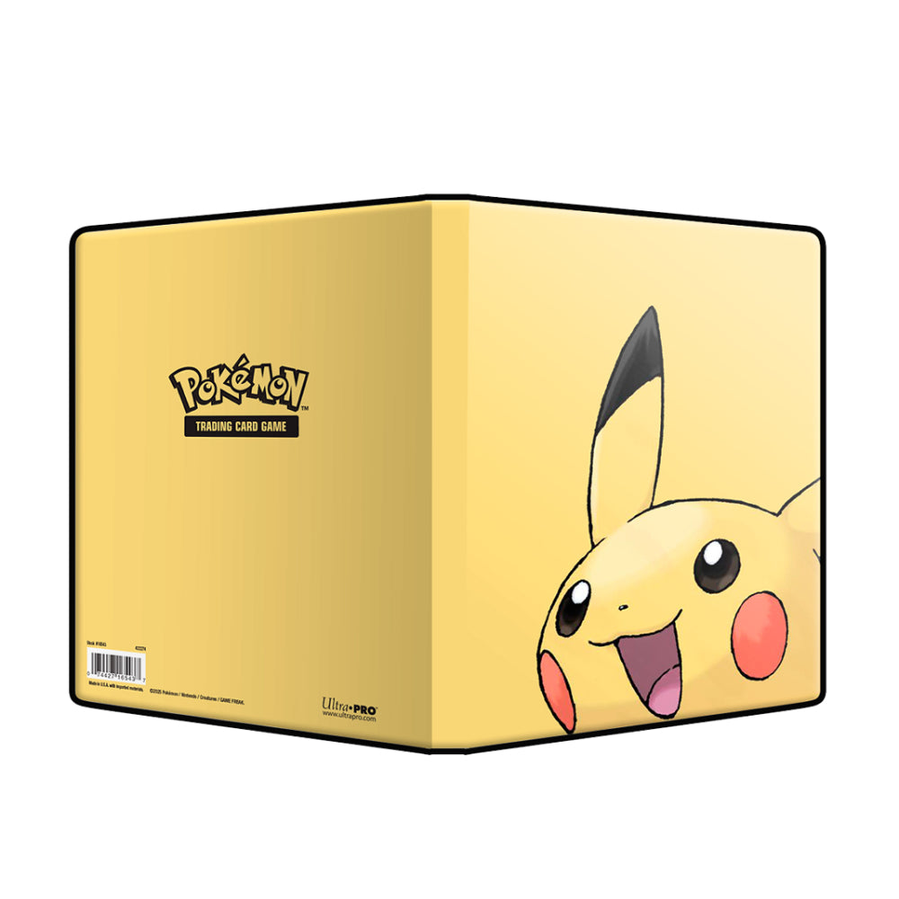 Pokemon Portfolio: Pikachu 2025 (4 Pocket / Holds 80 / Ultra Pro)